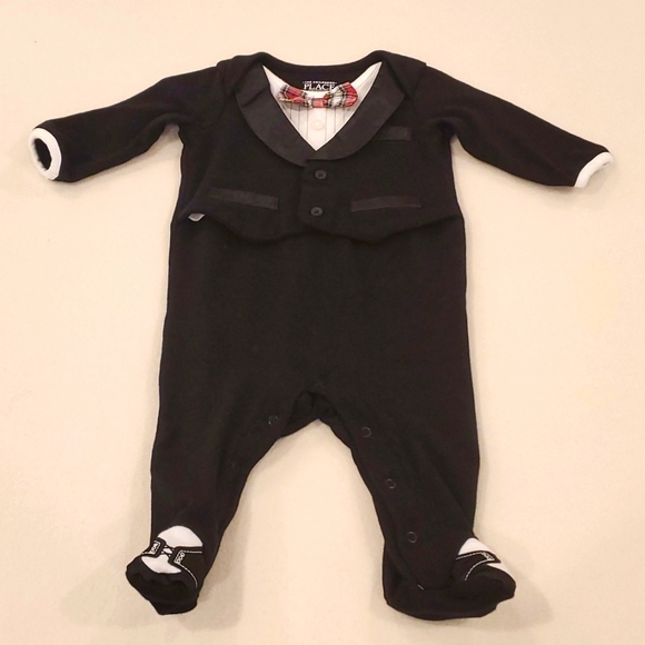 Children's Place Tuxedo Pajamas - Picture 1 of 3